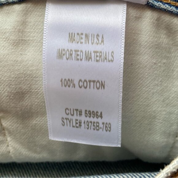 Citizens Of Humanity Emerson Slim Boyfriend Woman 32 Blue Sky Distressed Coastal - Picture 12 of 16